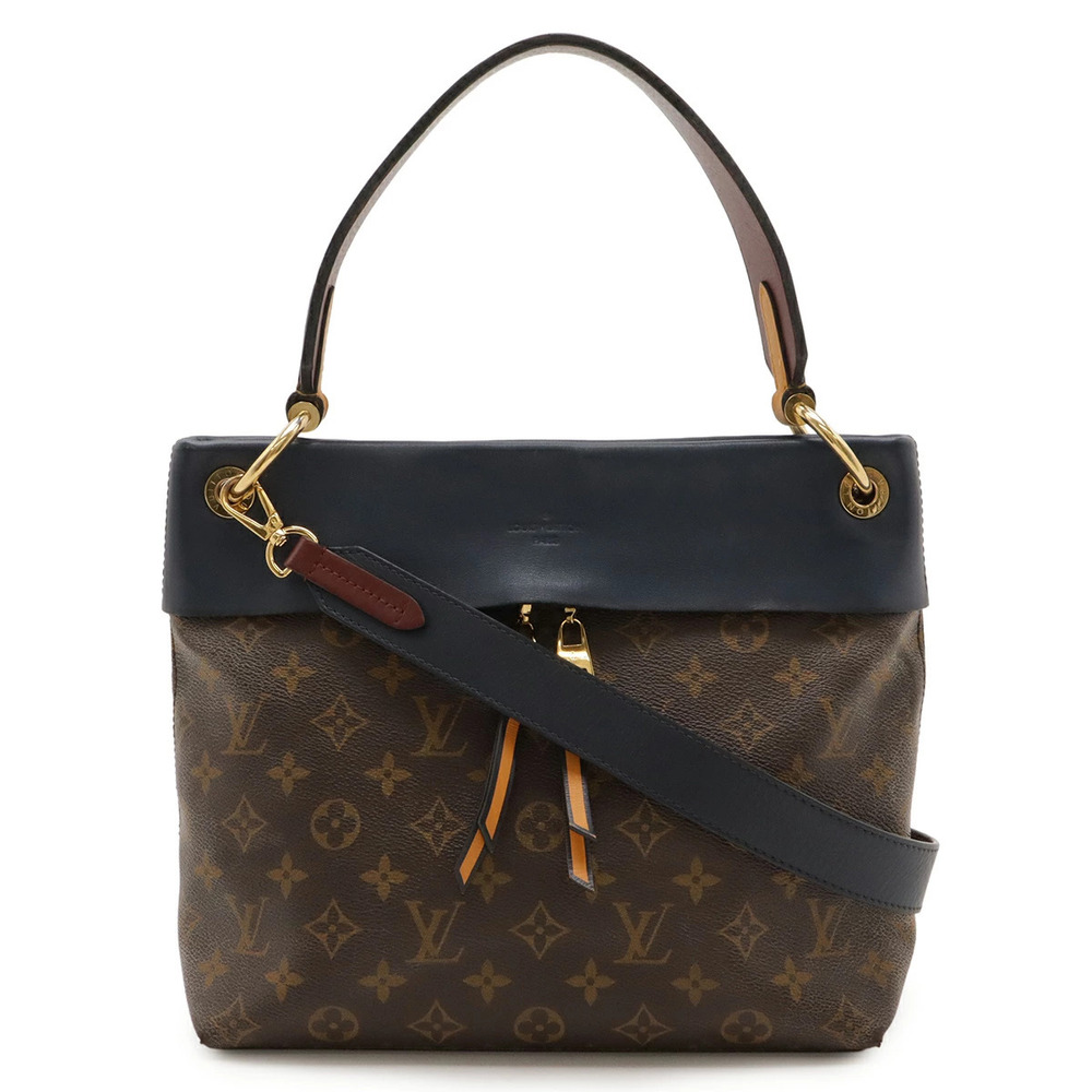 LOUIS VUITTON Monogram Tuileries Besace 2way Shoulder Bag Crossbody Leather
